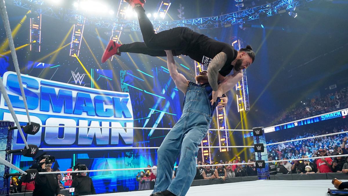WWE's Brock Lesnar Attacks Roman Reigns after Bloodline Turns On Paul Heyman