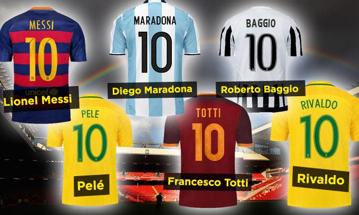 List Of Top Footballers Who Wore Number 10 Sports Al Dente