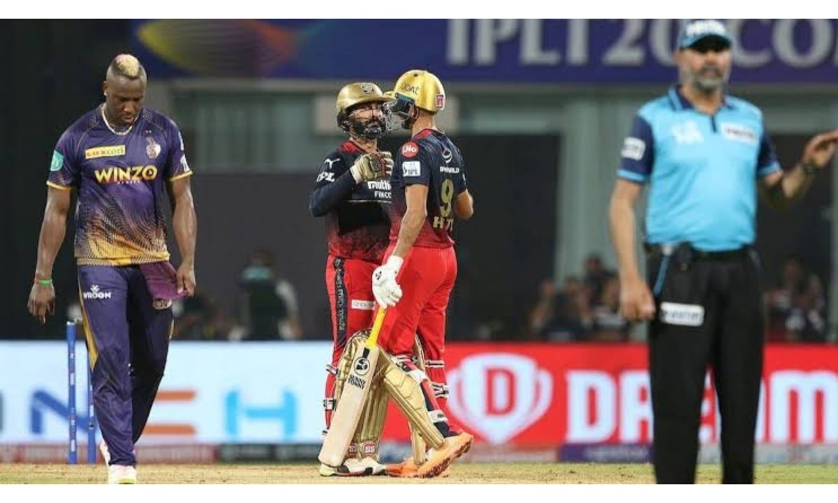 RCB victory against KKR