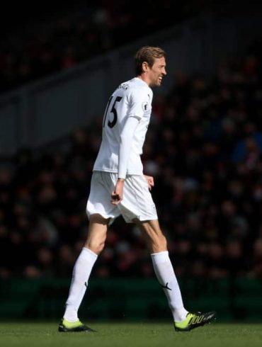 Peter Crouch is one of the tallest soccer players in the world