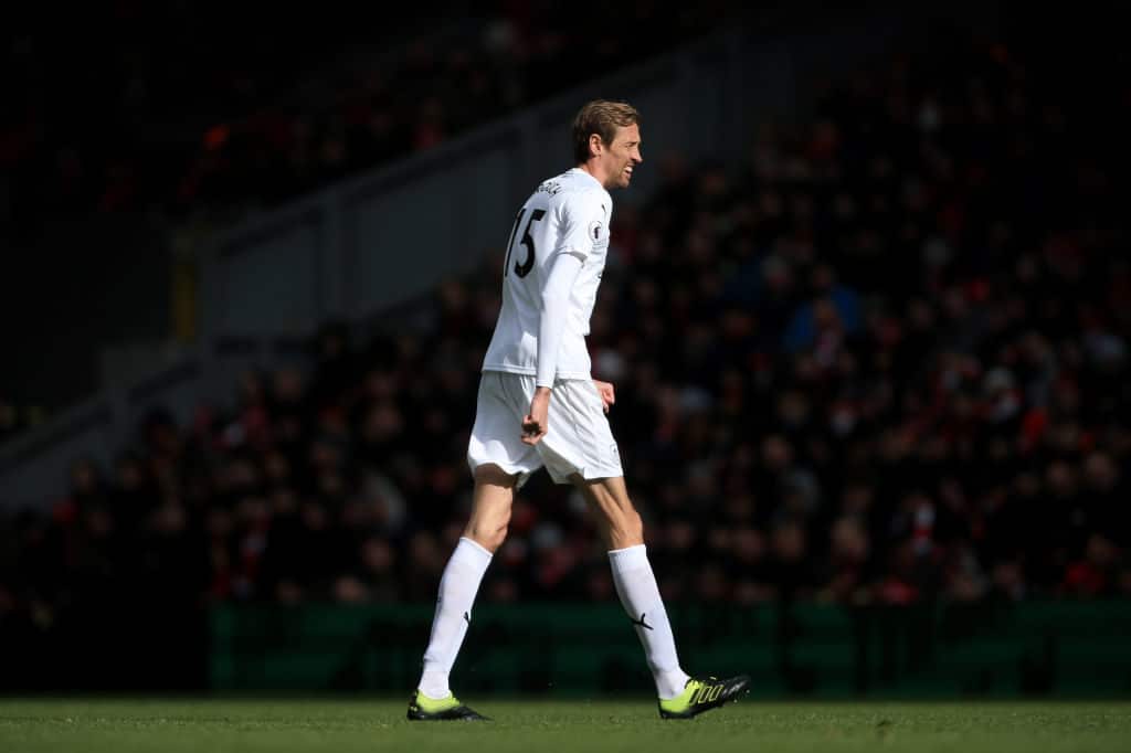 Peter Crouch is one of the tallest soccer players in the world