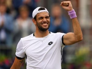 Matteo Berrettini Wimbledon Day 2