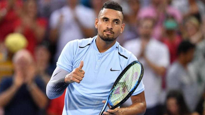 Nick Kyrgios On Day 2