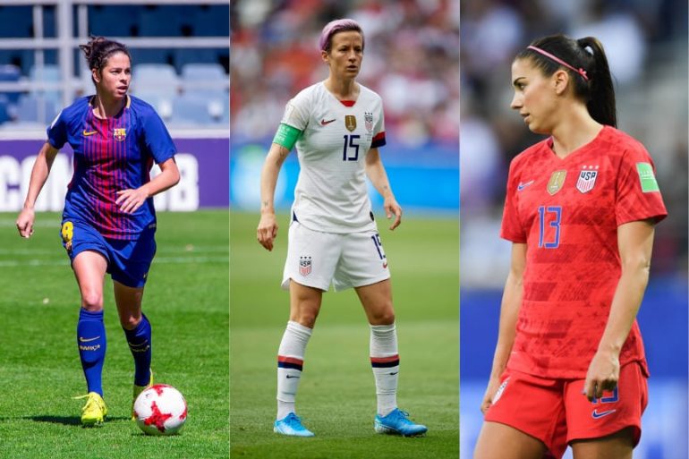 Top 6 Women Soccer Players Feature