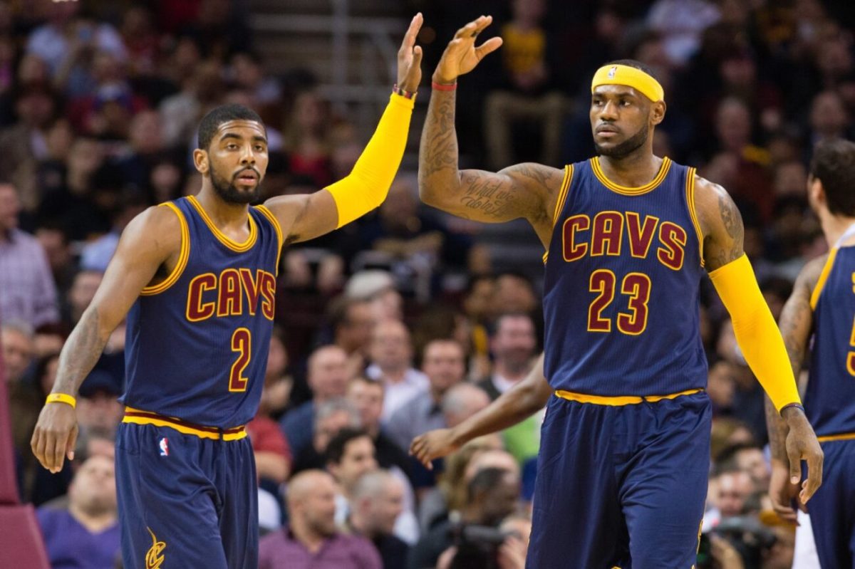Kyrie and LeBron