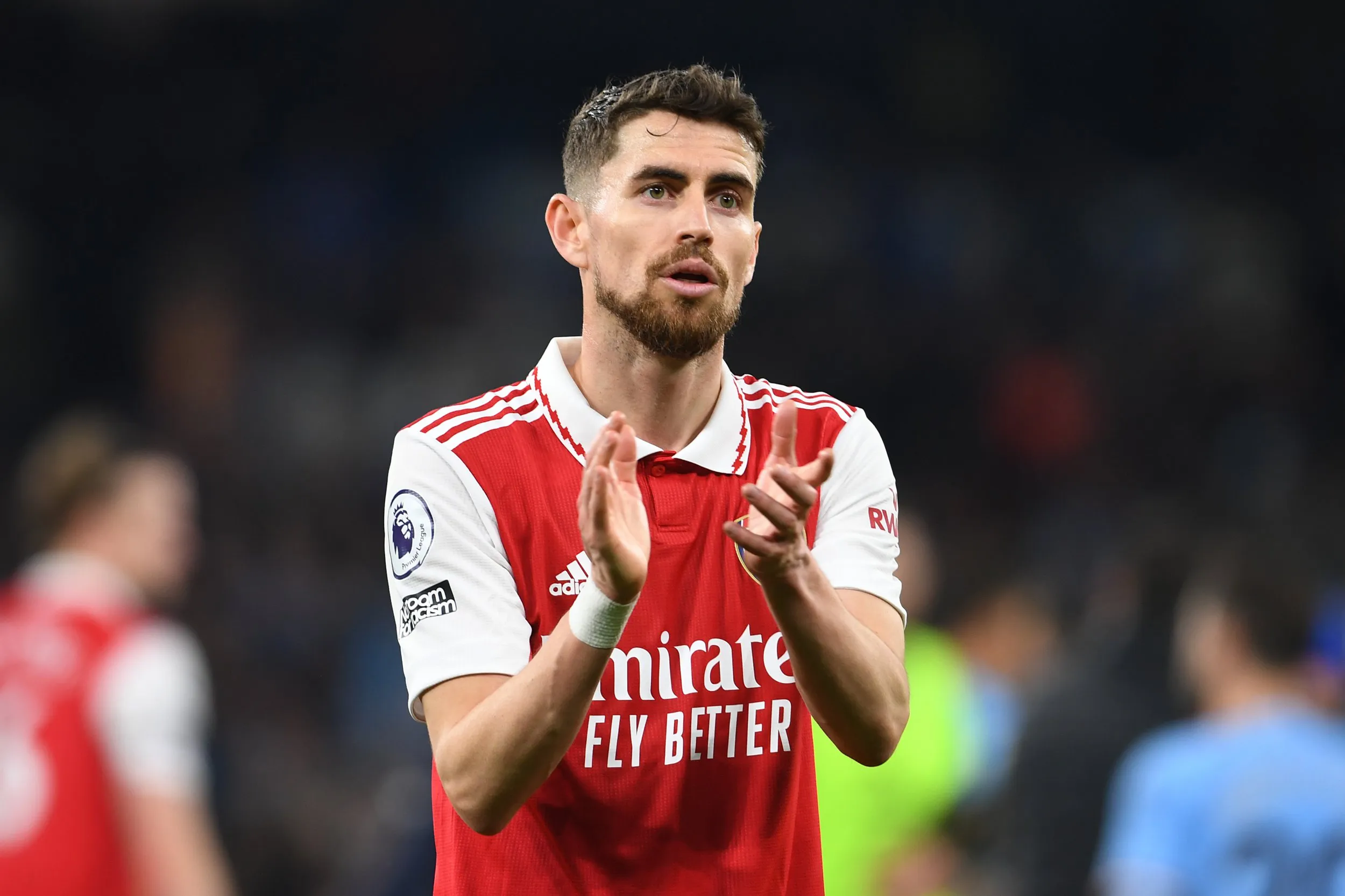 Jorginho during the match for the Arsenal