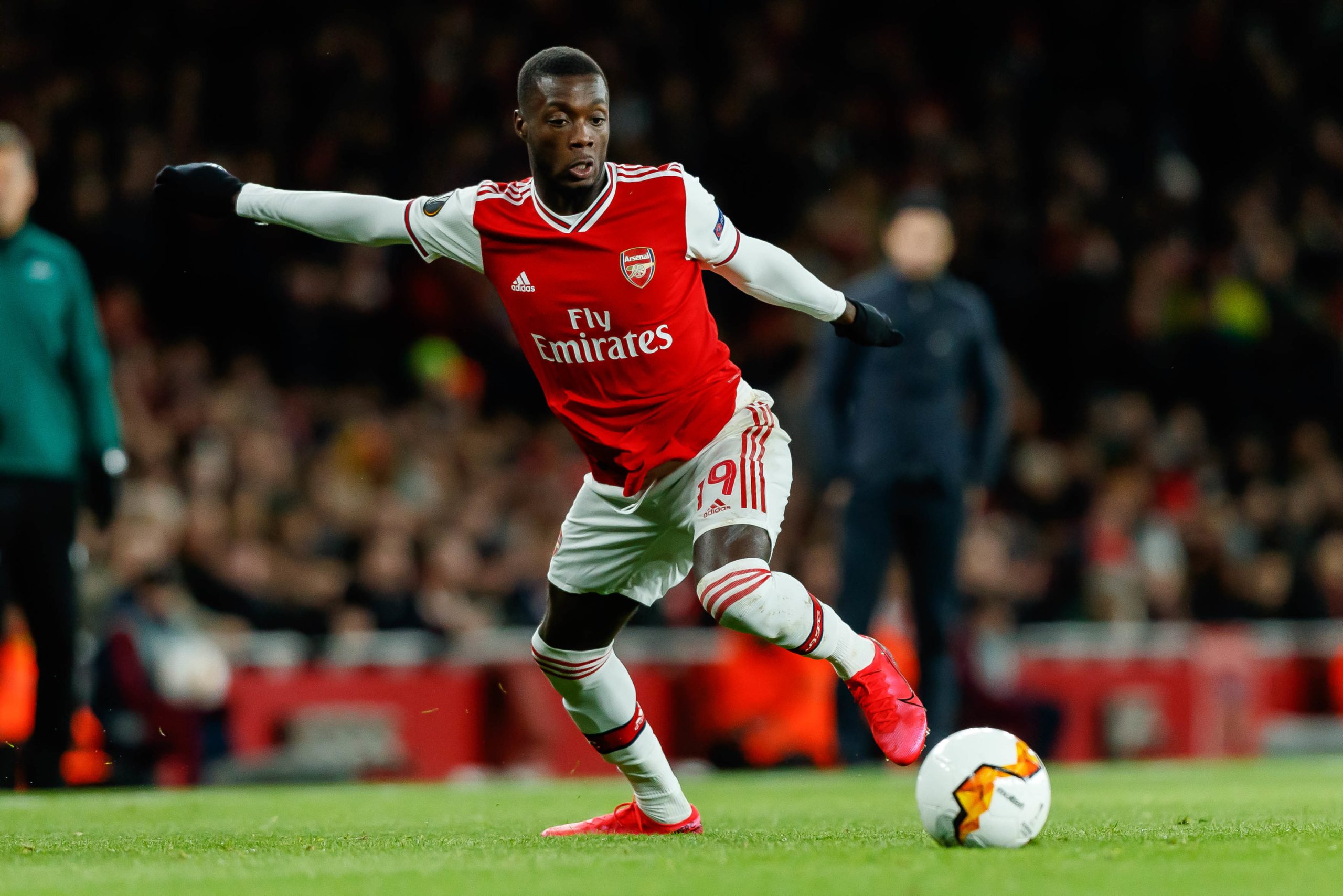 Nicolas Pepe Sent a Message to Nuno Tavares After He Left Arsenal on Loan