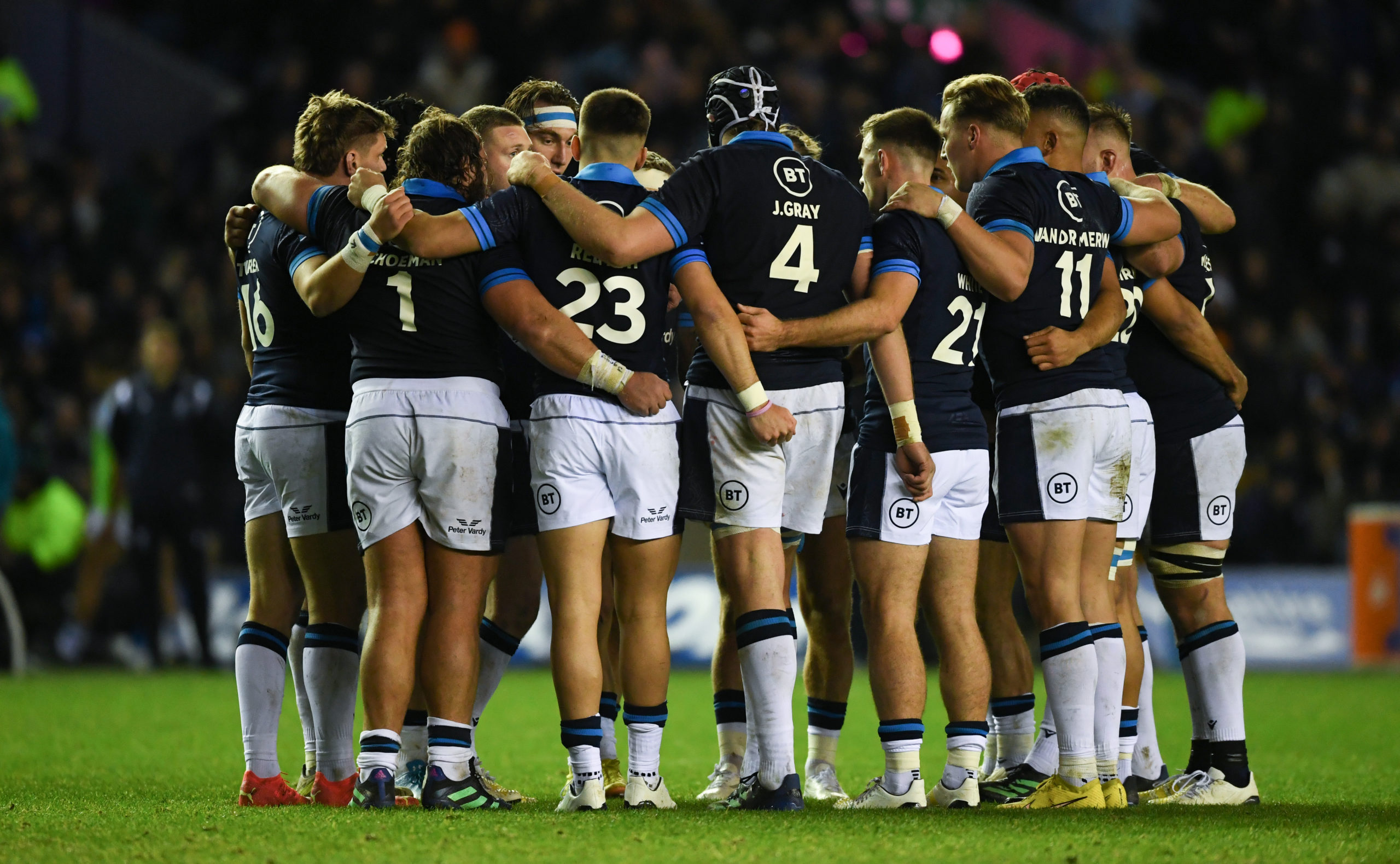 Scotland Rugby World Cup Clash