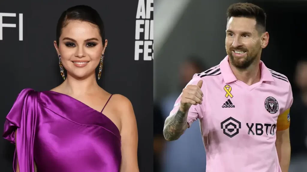 Selena Gomez fan moments with Messi