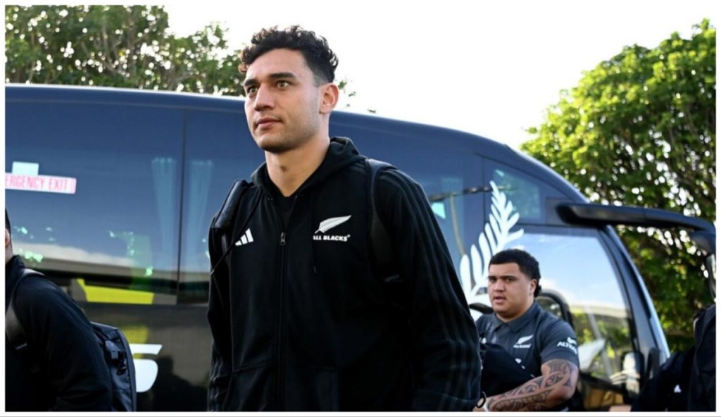 Shaun Stevenson on his first appearance as an All-Black
