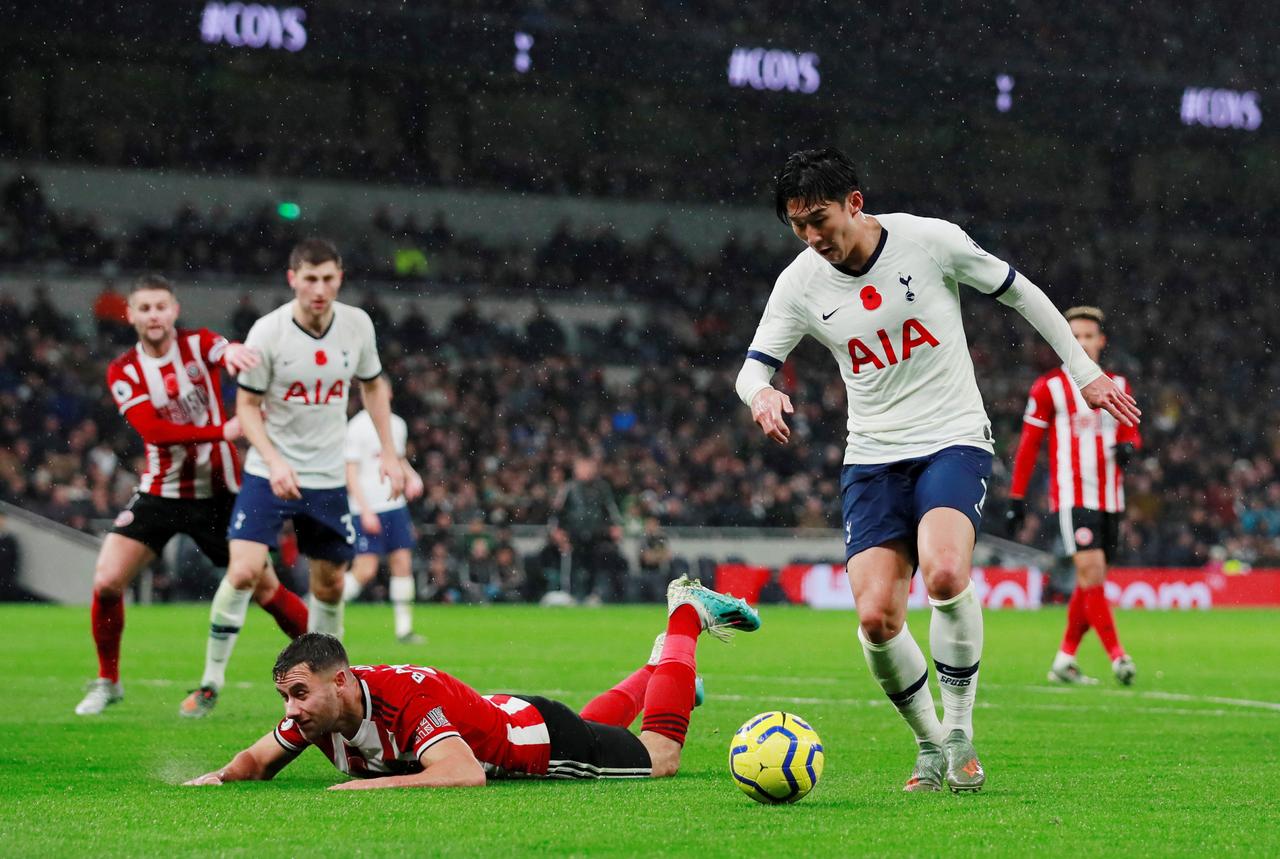 Tottenham Hotspur's clash with Sheffield United (Credits: .sportingpedia)