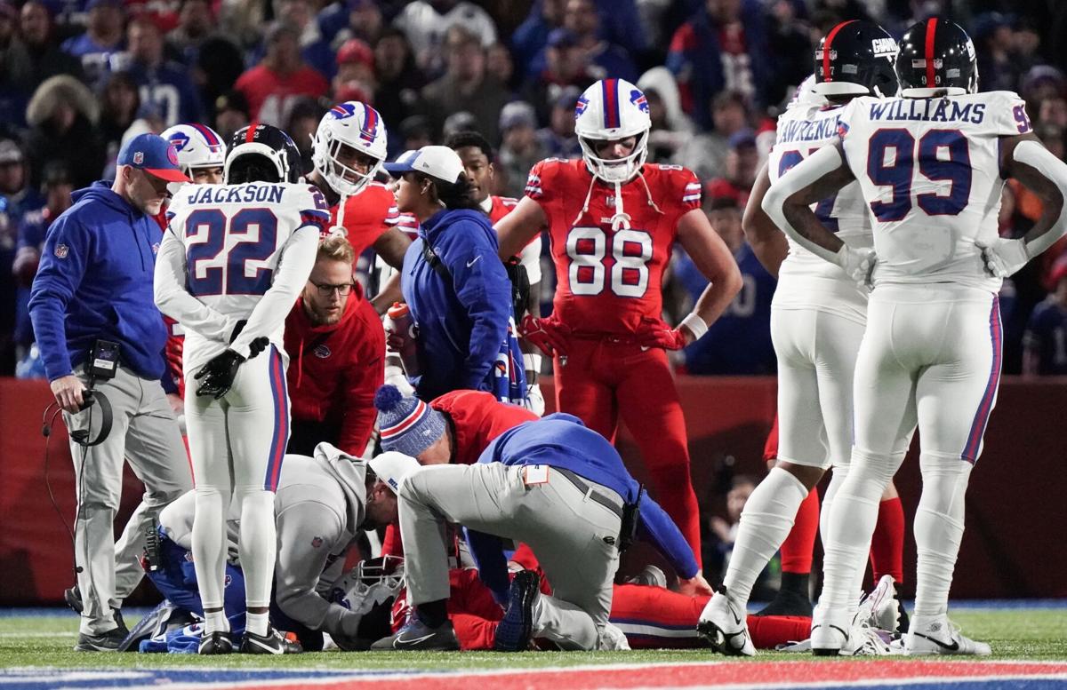 Bills Coach Reports Full Range of Motion for Damien Harris Following Neck Injury