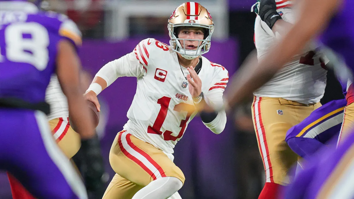Brock Purdy's Week 8 Appearance in Doubt as 49ers Place Him in Concussion Protocol