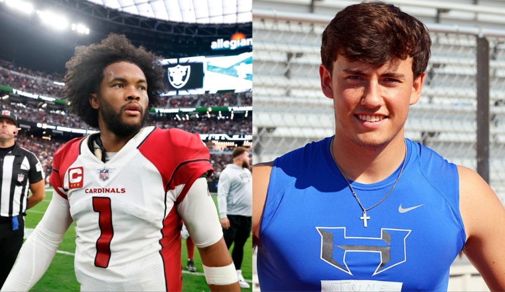 Kyler Murray and Clayton Tune