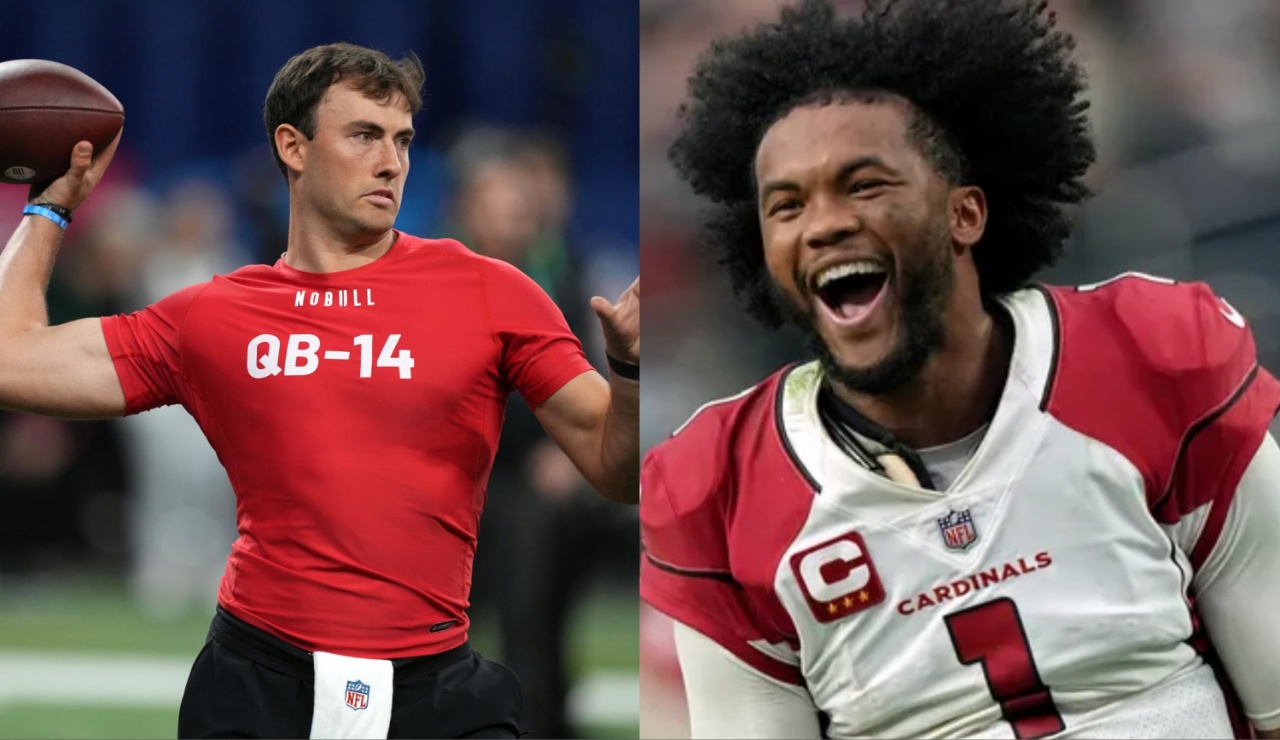 Kyler Murray and Clayton Tune