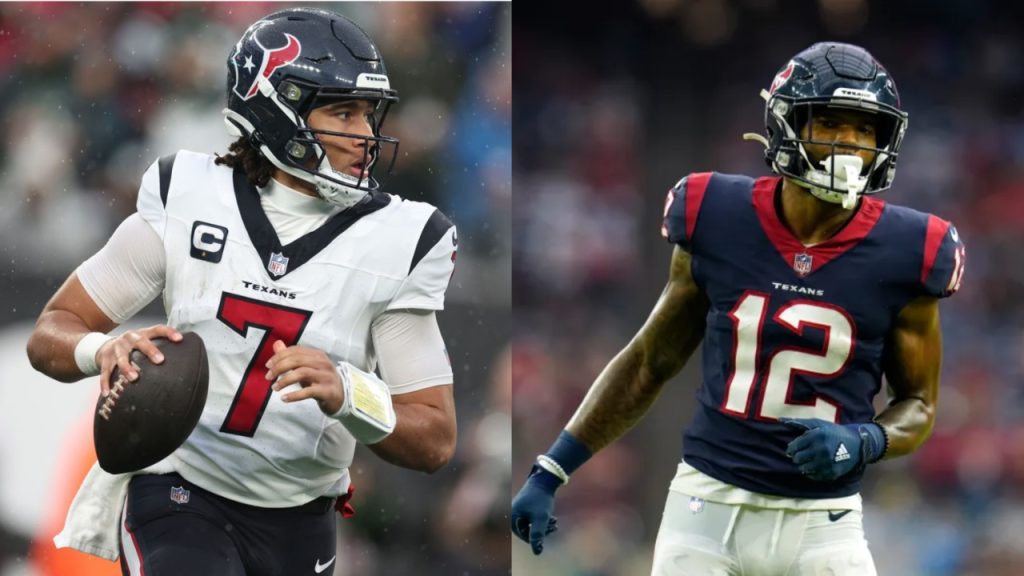 C.J. Stroud and Nico Collins