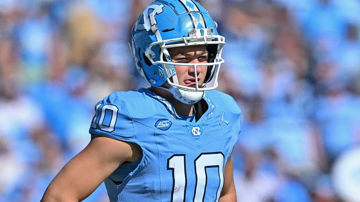 Drake Maye's NFL Draft Declaration: UNC Legacy and the Race for the Top ...