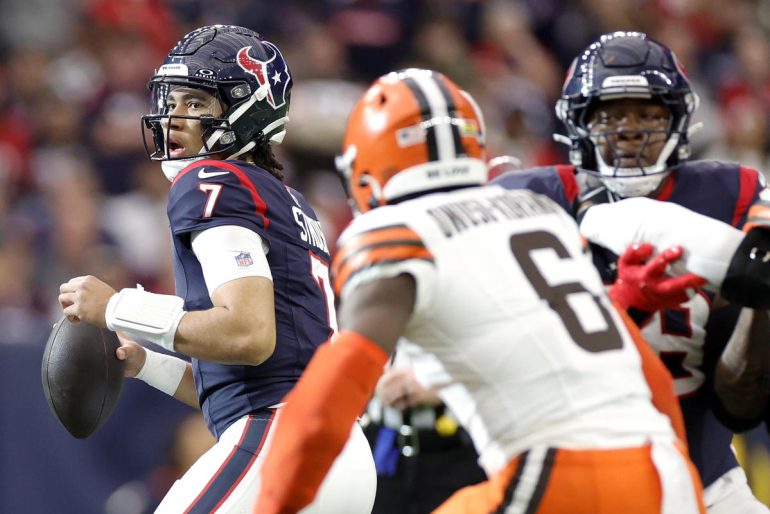 C.J. Stroud makes more history as Texans blow out Browns