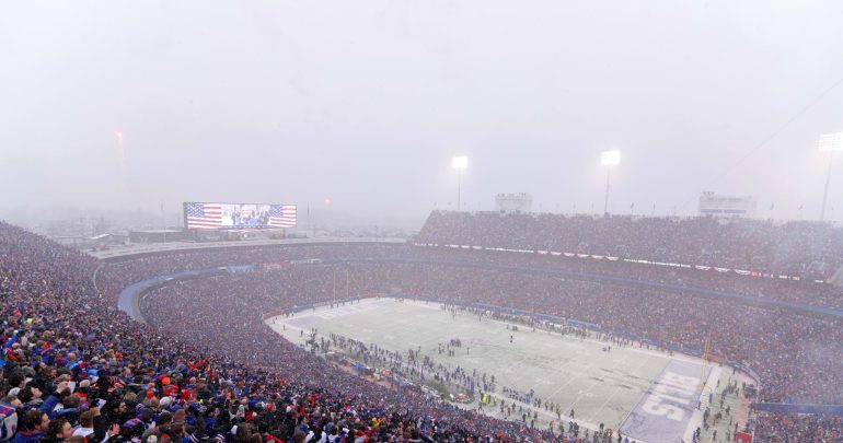 Bills Share Video of Blizzard Conditions at Highmark Stadium Ahead of Steelers Game