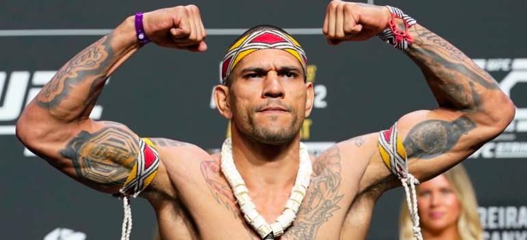 Alex Pereira names preferred option for first light heavyweight title defence