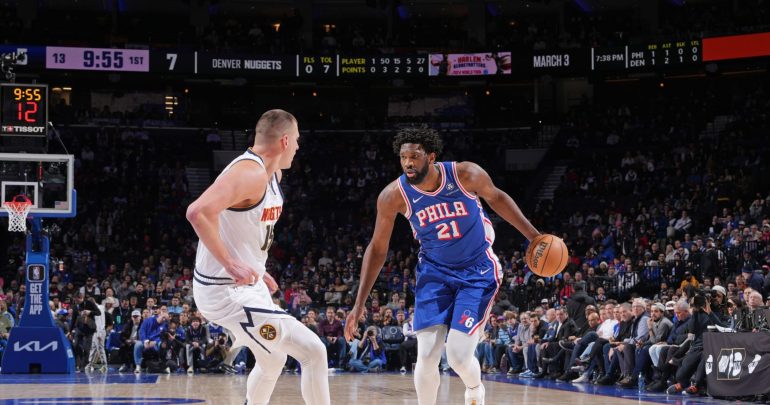 Joel Embiid Amazes NBA Fans in Duel With Nikola Jokic as 76ers Beat Nuggets