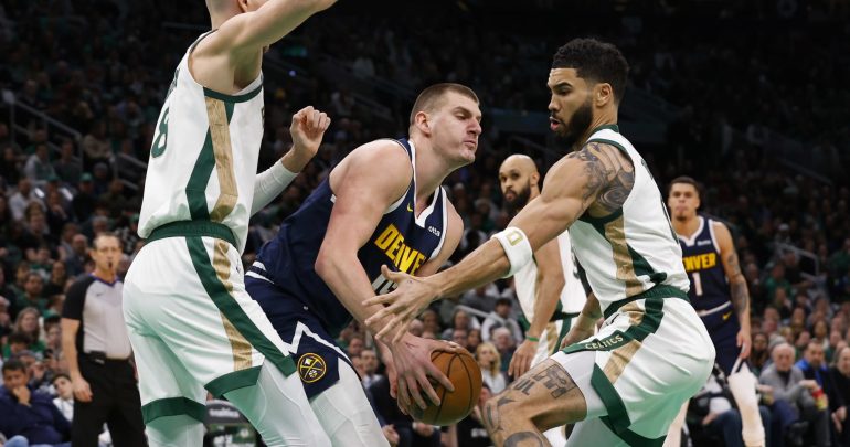 Nikola Jokic Amazes NBA Fans in Duel with Tatum as Nuggets Snap Celtics’ Win Streak