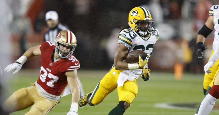 Aaron Jones on Packers’ Playoff Run: ‘Nobody Thought We Would Be Here’