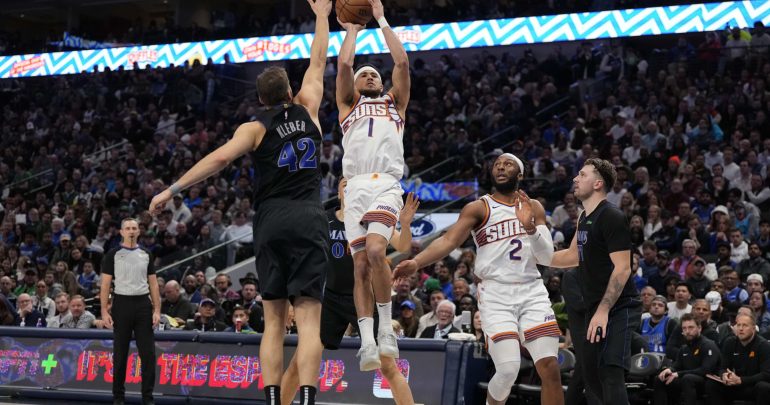 Devin Booker Electrifies NBA Fans as Kevin Durant, Suns Beat Luka Dončić, Mavs