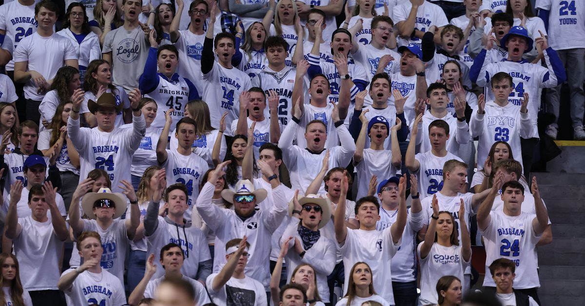 BYU Coach Rebukes Students for Sporting 'Horns Down' T-Shirts in Texas Matchup