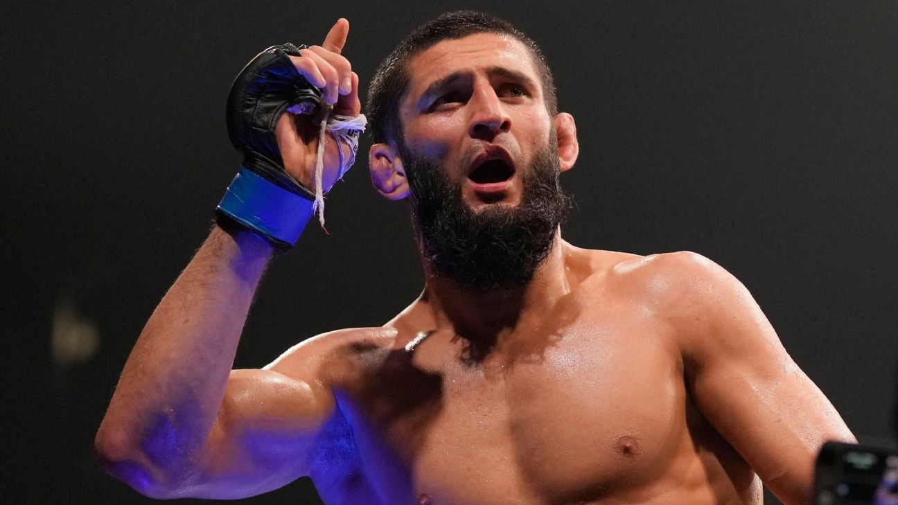 Khamzat Chimaev Presses for UFC Gold Amid Controversy: Undefeated Star Challenges Dana White's Decision as the Worthy Title Contender for UFC 300