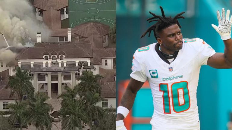 Miami Dolphins Star Tyreek Hill and Family Escape Unharmed from Home Fire