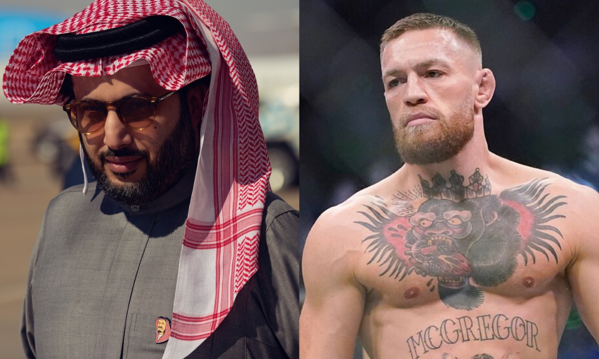 Turki Alalshikh and Conor McGregor