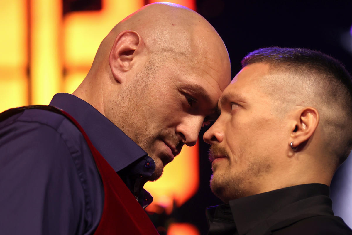 Tyson Fury postpones heavyweight unification fight vs. Oleksandr Usyk after sustaining severe cut sparring