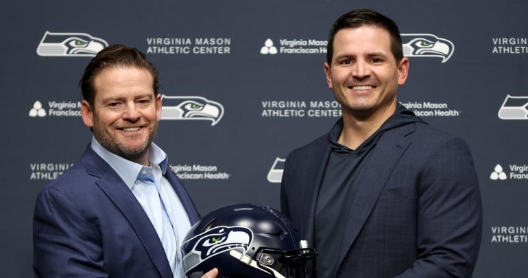 Seahawks’ New HC Mike Macdonald Hailed as ‘The Future’ by GM John Schneider