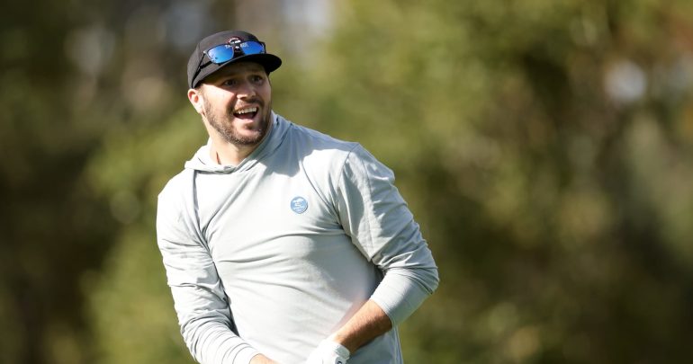 Bills’ Josh Allen Rallies, Tom Brady Shines in 2024 AT&T Pebble Beach Pro-Am Round 2