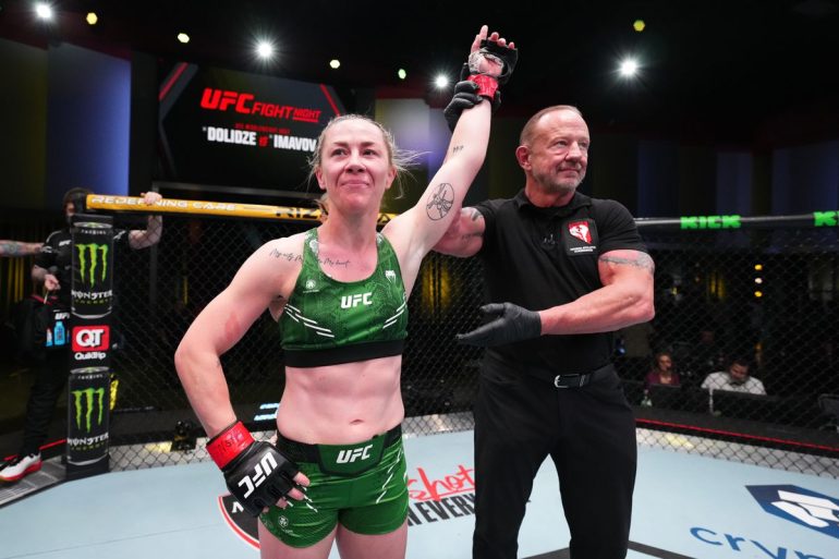 Molly McCann dug down deep to snap losing skid at UFC Vegas 85: “I couldn’t have done any better”