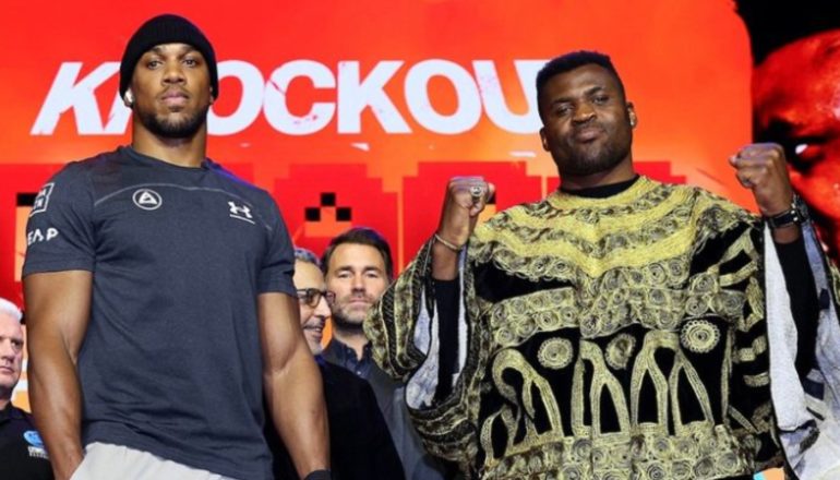 Francis Ngannou sends Anthony Joshua chilling threat ahead of boxing match: “Taking his soul”