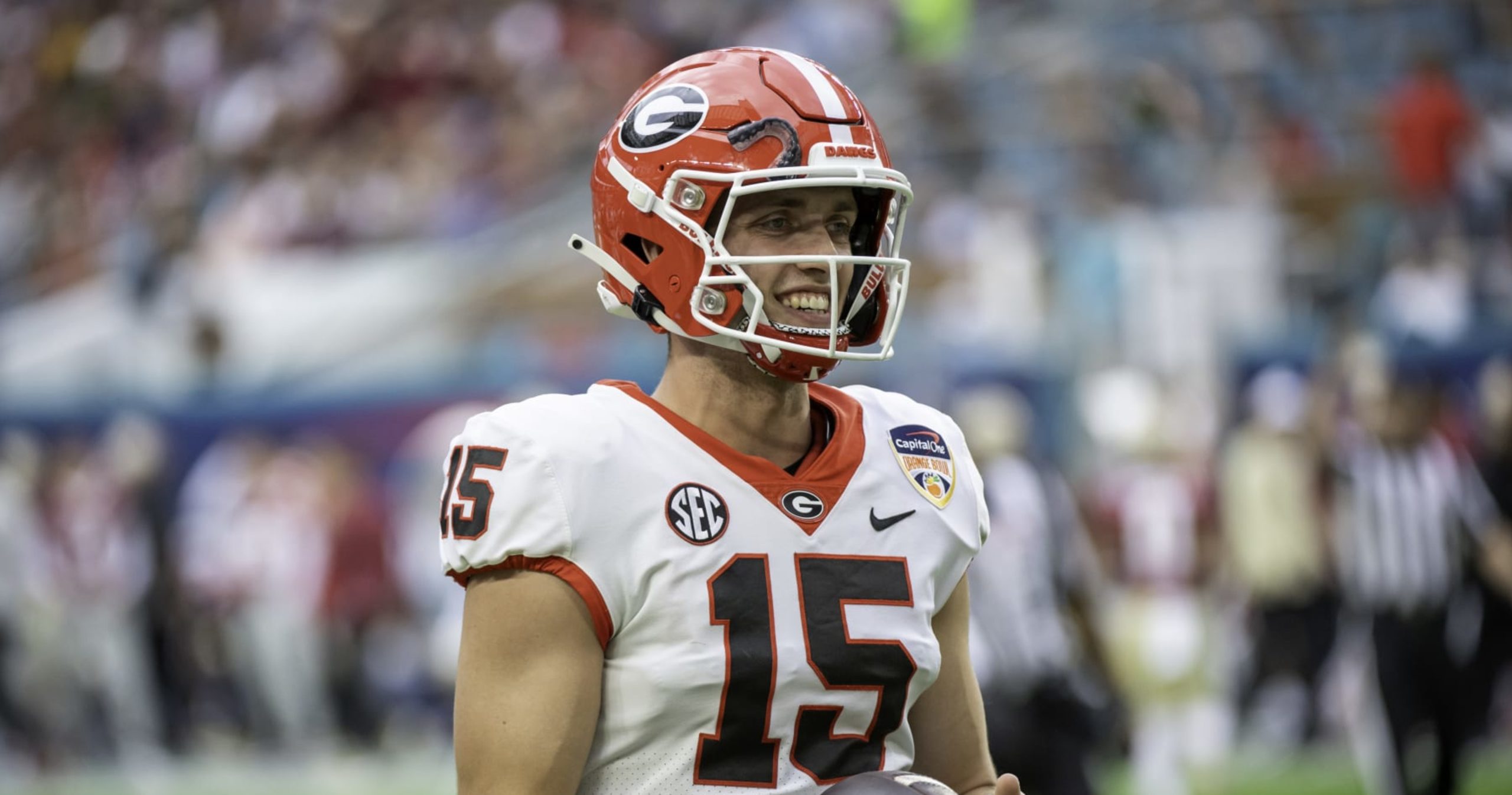 Georgia QB Carson Beck Pictured Buying $300K Lamborghini Urus Performante