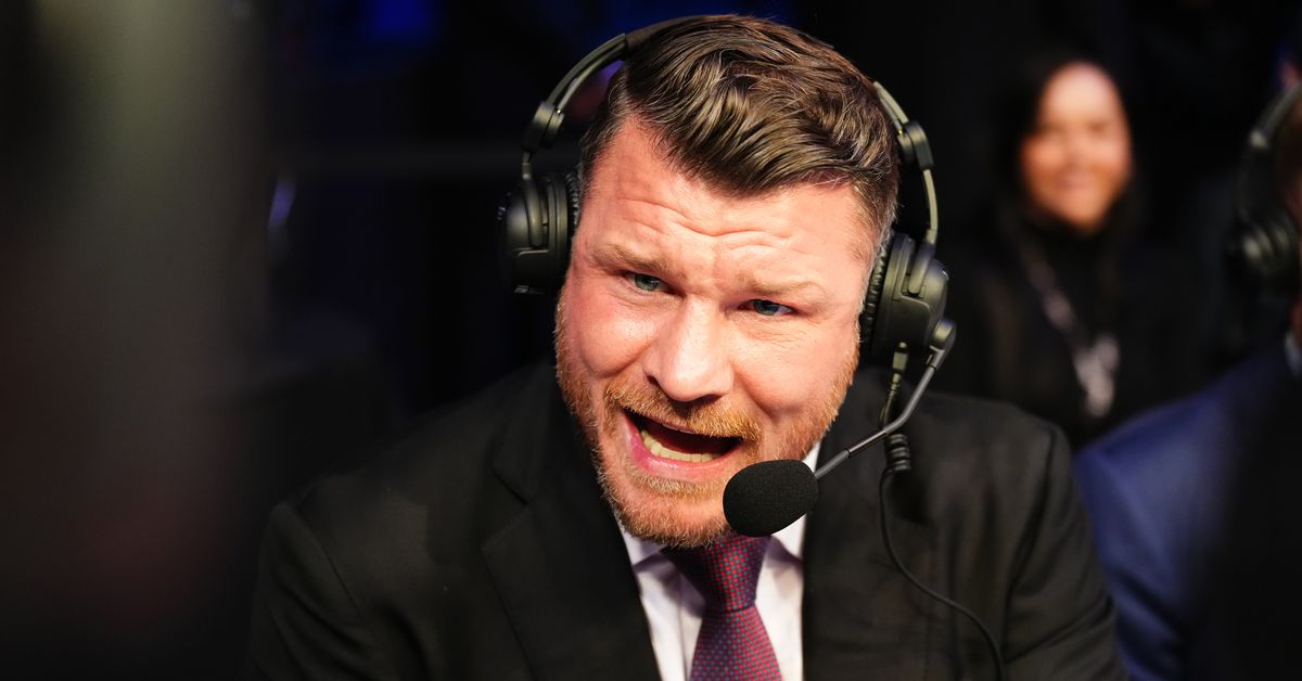 Michael Bisping sits in for Daniel Cormier for UFC 298 broadcast team