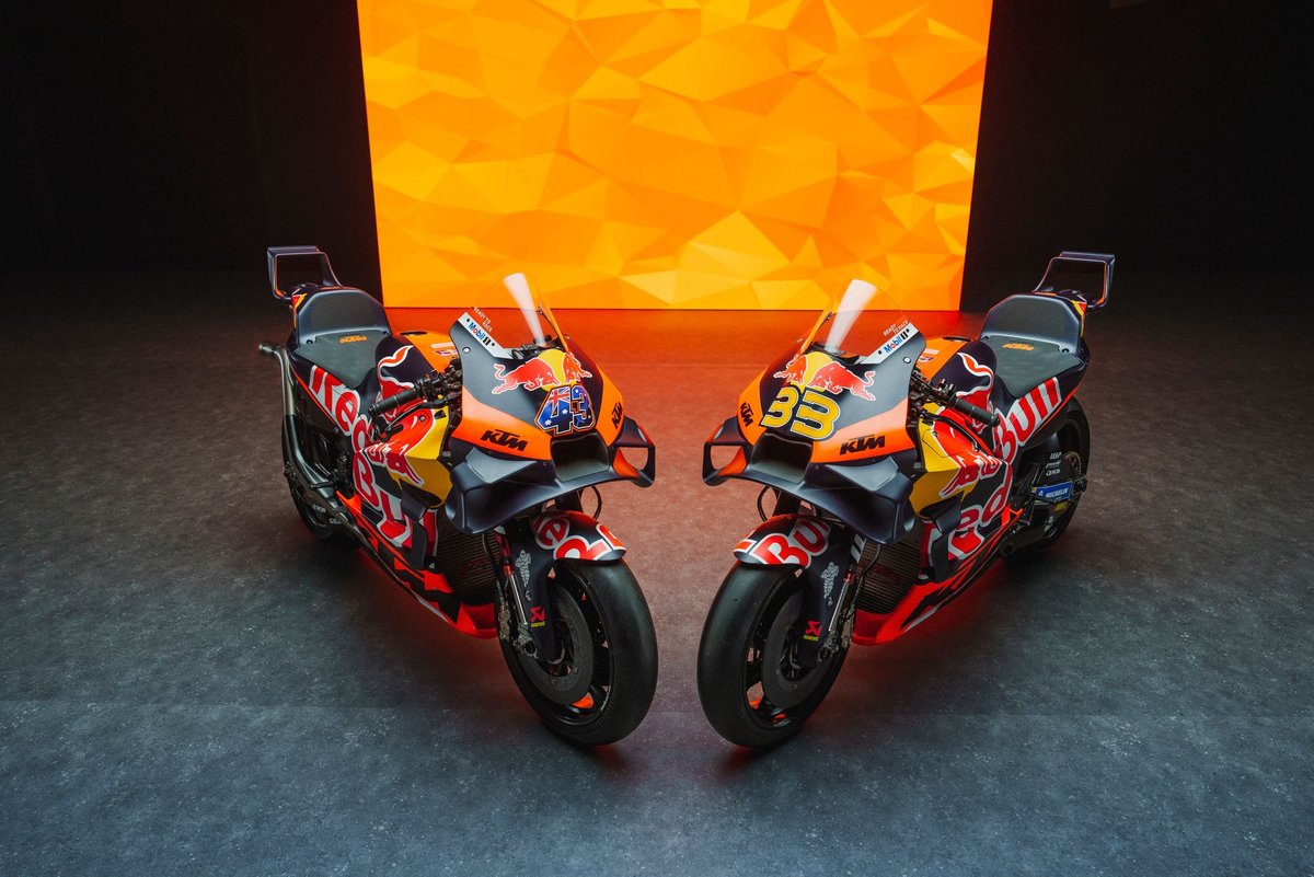 KTM unveils RC16 MotoGP bikes for 2024