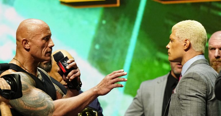 The Rock Explains Slapping Cody Rhodes: ‘Your Hero F–ked Around and He Found Out’