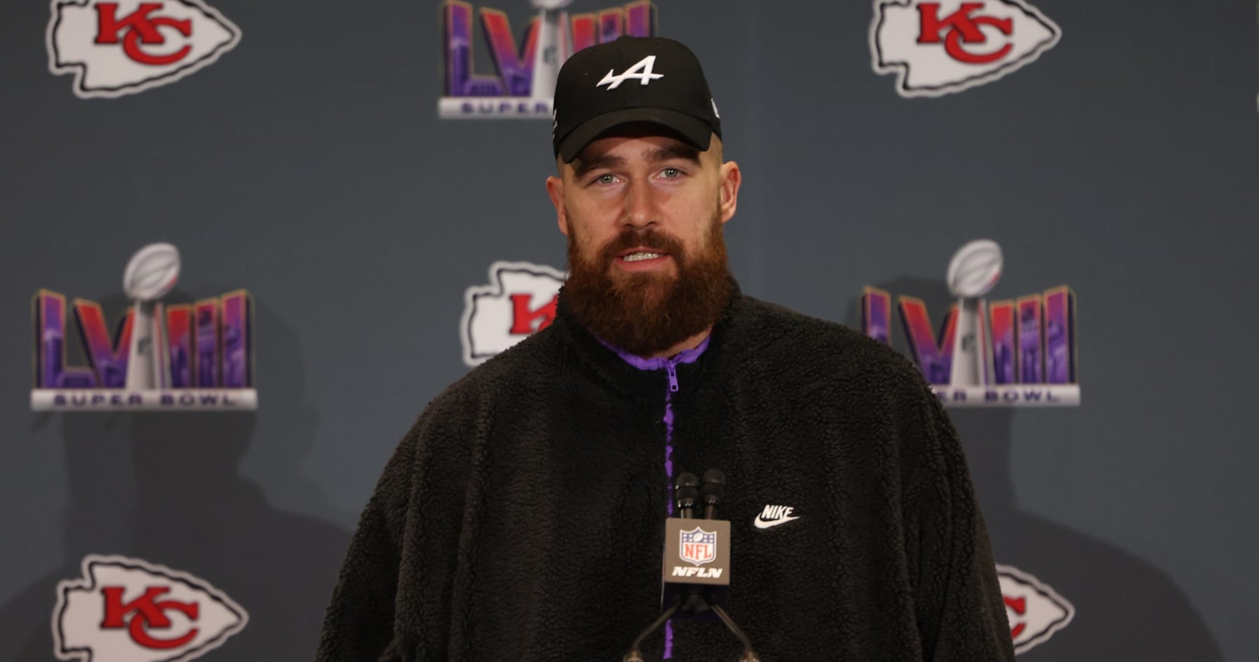 Report: Travis Kelce’s Speech Left Chiefs Players in Tears Ahead of NFL Super Bowl 58