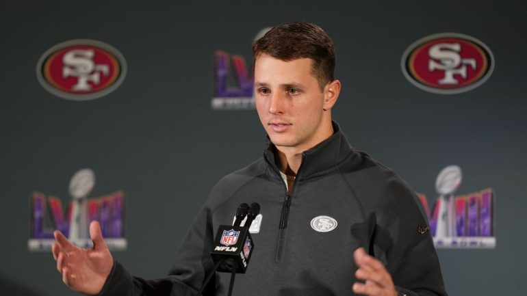 49ers QB Purdy shares refreshing perspective on Super Bowl loss