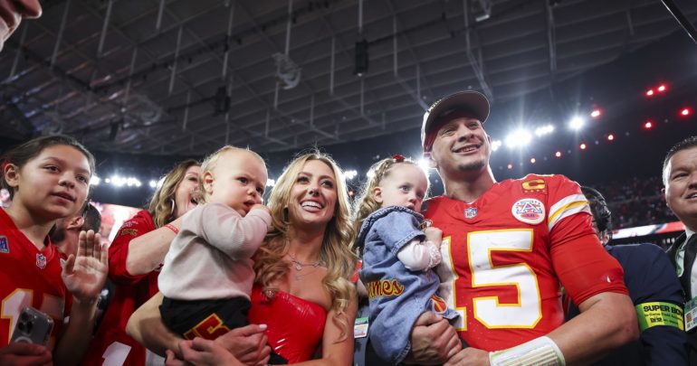 Patrick Mahomes Text Calling Chiefs Super Bowl Win in January Shared by Wife Brittany