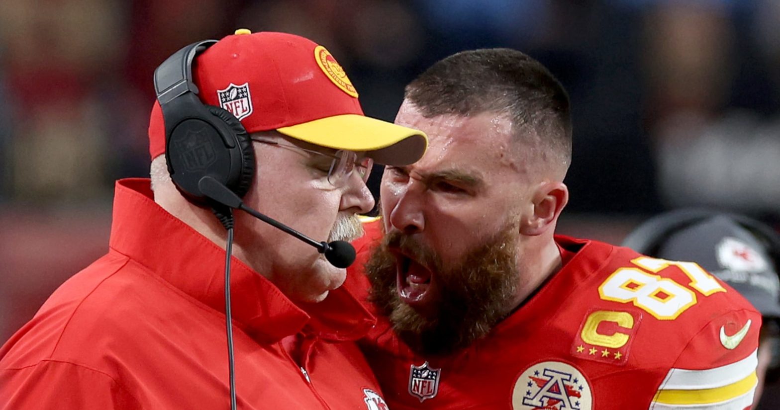 Chiefs’ Travis Kelce on Viral Video of Andy Reid Bump: ‘Definitely Unacceptable’