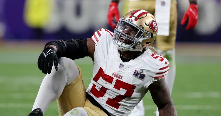 Report: 49ers’ Dre Greenlaw Underwent Successful Surgery on Torn Achilles Injury