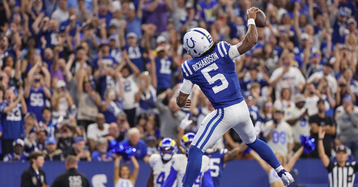 Indianapolis Colts QB Anthony Richardson enjoys sharing a division with C.J. Stroud