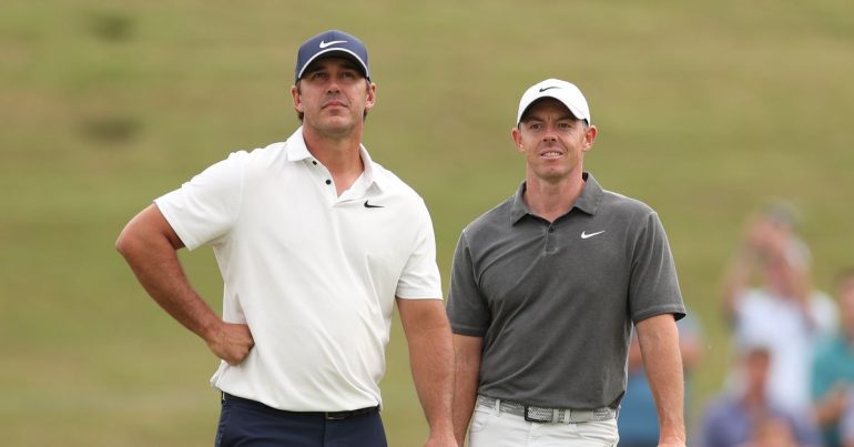 Brooks Koepka dishes up “major” respect, rivalry with Rory McIlroy