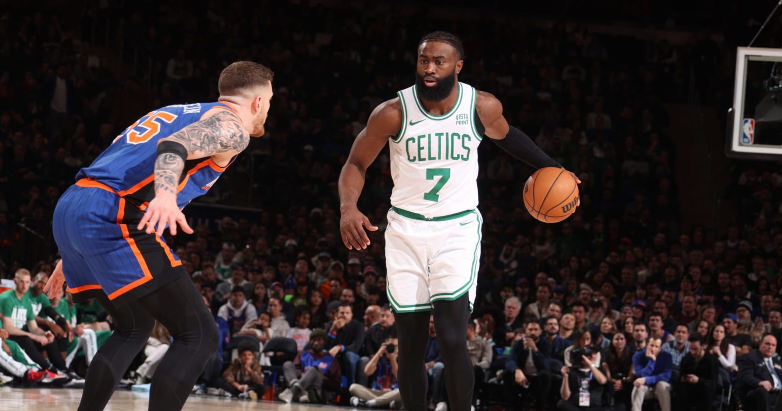 Jayson Tatum, Jaylen Brown Astound NBA Fans in Dominant Win vs. Jalen Brunson, Knicks