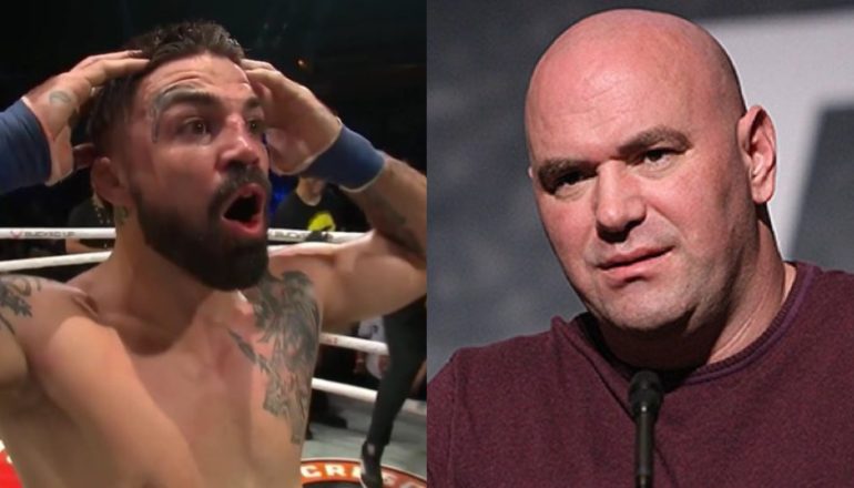 Former UFC fighter Mike Perry sounds off on “childish” Dana White